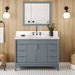 jeffrey alexander theodora 48-inch bathroom vanity with top in blue from home luxury usa