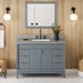 jeffrey alexander theodora 48-inch bathroom vanity with top in blue from home luxury usa