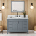 jeffrey alexander theodora 48-inch bathroom vanity with top in blue from home luxury usa