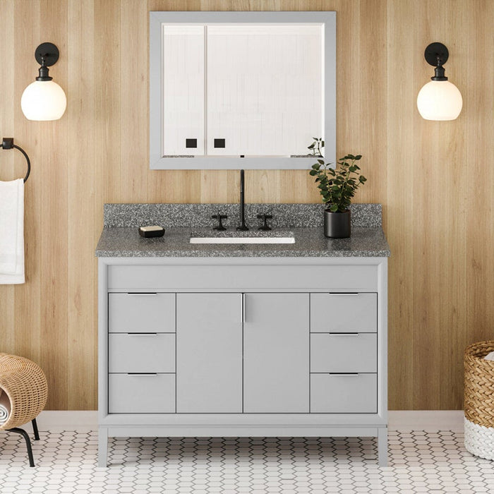 jeffrey alexander theodora 48-inch bathroom vanity with top in blue from home luxury usa