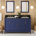 Jeffrey Alexander Theodora 60-inch Bathroom Vanity with Top - Luxe Vanity & Tub