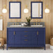 Jeffrey Alexander Theodora 60-inch Bathroom Vanity with Top - Luxe Vanity & Tub