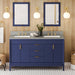 jeffrey alexander theodora 60-inch double bathroom vanity with top in black from home luxury usa