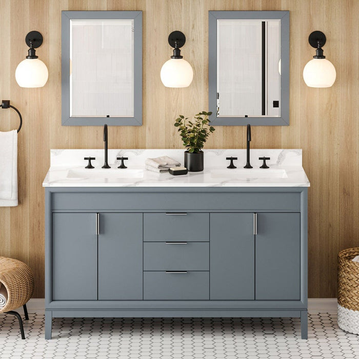 jeffrey alexander theodora 60-inch double bathroom vanity with top in blue from home luxury usa