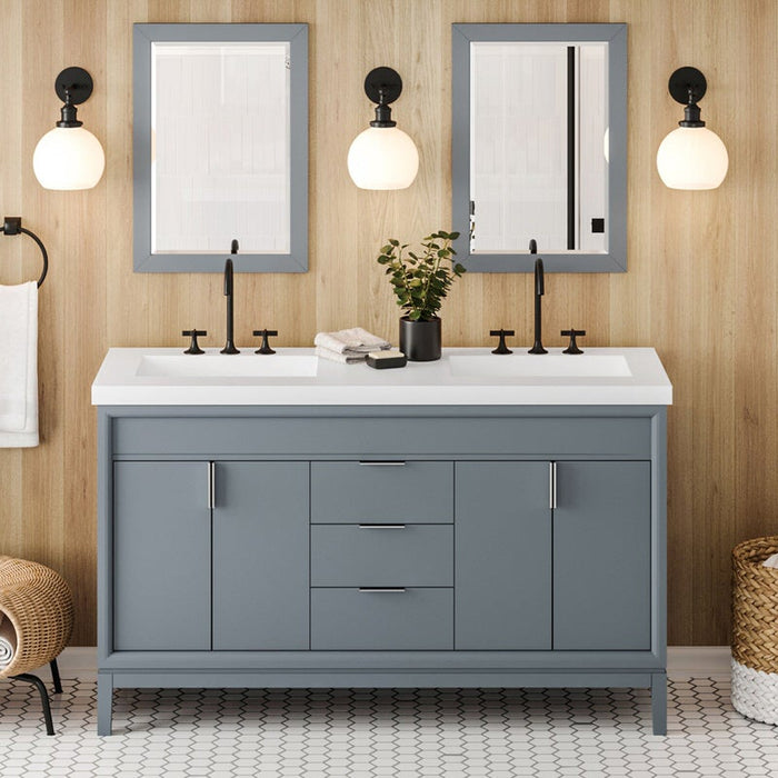 jeffrey alexander theodora 60-inch double bathroom vanity with top in blue from home luxury usa