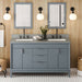 jeffrey alexander theodora 60-inch double bathroom vanity with top in blue from home luxury usa