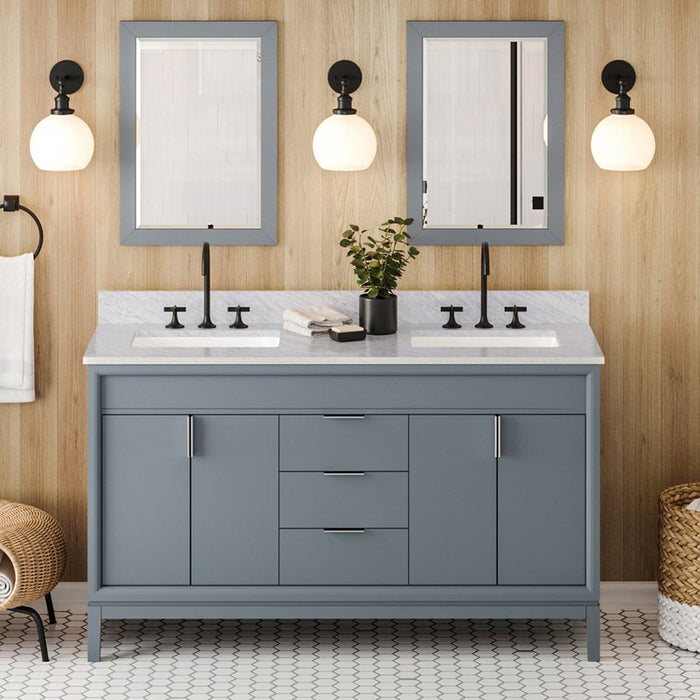 jeffrey alexander theodora 60-inch double bathroom vanity with top in blue from home luxury usa