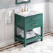 Jeffrey Alexander Wavecrest 30-inch Single Bathroom Vanity Set - Luxe Vanity & Tub