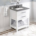 jeffrey alexander wavecrest 30-inch bathroom vanity with top in grey from home luxury usa