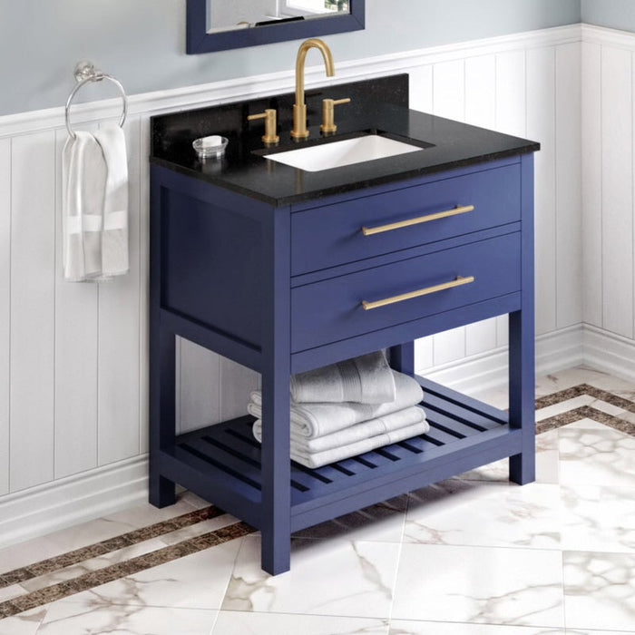 jeffrey alexander wavecrest 36-inch single bathroom vanity with top in white from home luxury usa