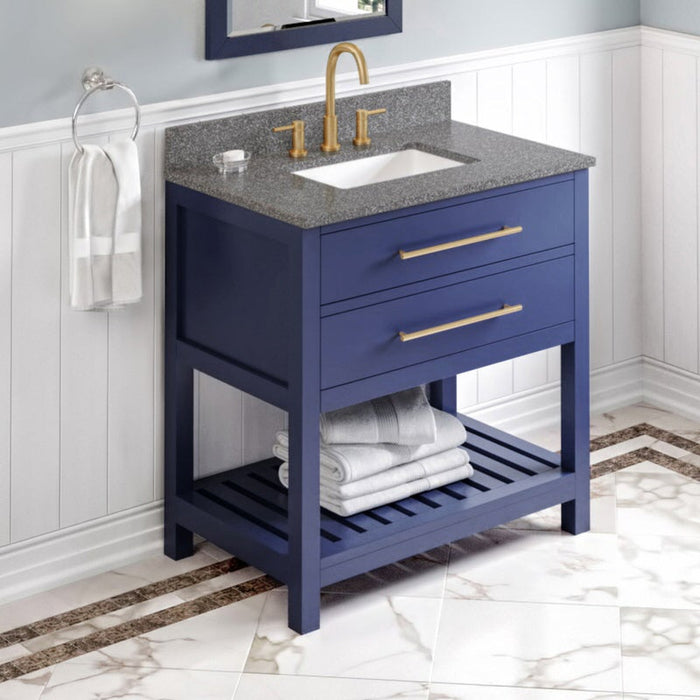 jeffrey alexander wavecrest 36-inch single bathroom vanity with top in white from home luxury usa