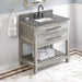 jeffrey alexander wavecrest 36-inch single bathroom vanity with top in grey from home luxury usa