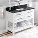 jeffrey alexander wavecrest 48-inch single bathroom vanity with top in grey from home luxury usa