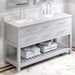 jeffrey alexander wavecrest 60-inch double sink bathroom vanity with top in grey from home luxury usa