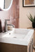 Chianti 24" Single Vanity, Whitewashed Walnut w/ White Glossy Composite Stone Top - Luxe Vanity & Tub