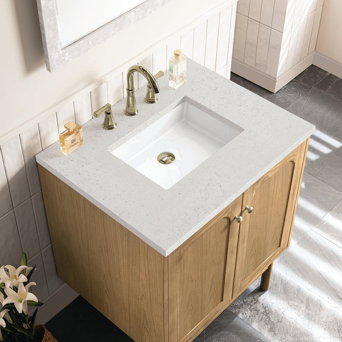 Laurent 30" Single Vanity in Light Natural Oak