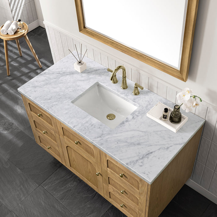 Laurent 48" Single Vanity in Light Natural Oak