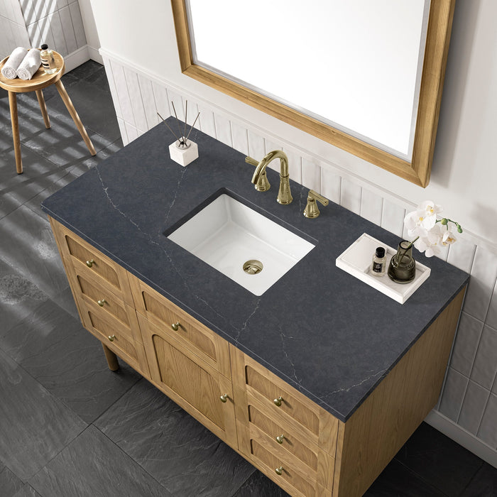 Laurent 48" Single Vanity in Light Natural Oak