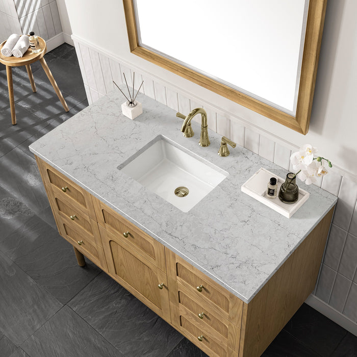 Laurent 48" Single Vanity in Light Natural Oak