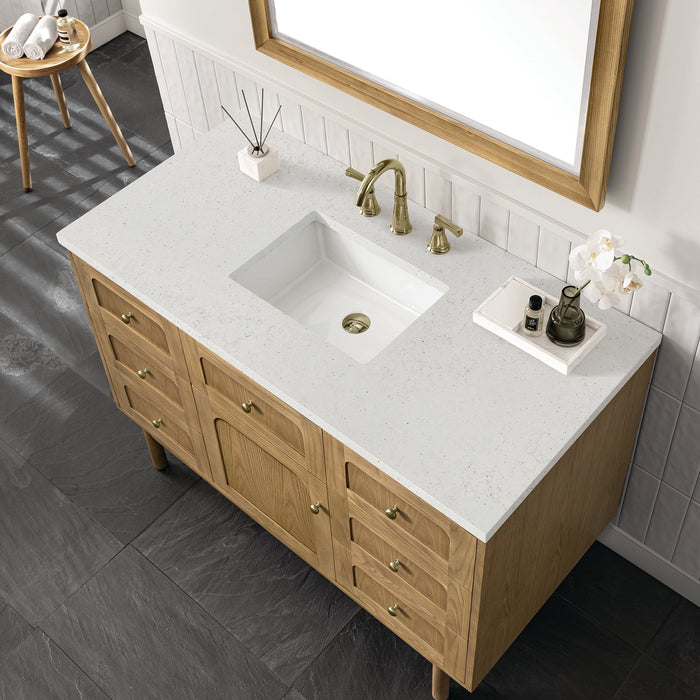 Laurent 48" Single Vanity in Light Natural Oak