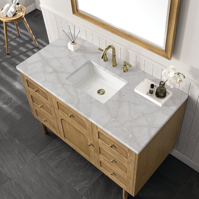 Laurent 48" Single Vanity in Light Natural Oak