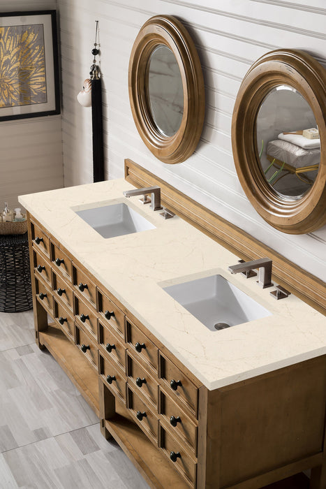 Malibu 72" Double Bathroom Vanity