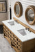 Malibu 72" Double Bathroom Vanity Double bathroom Vanity James Martin Vanities White Zeus Quartz 