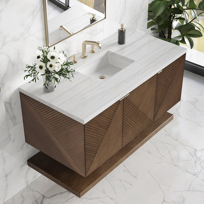 Marcello 48" Single Vanity in Chestnut