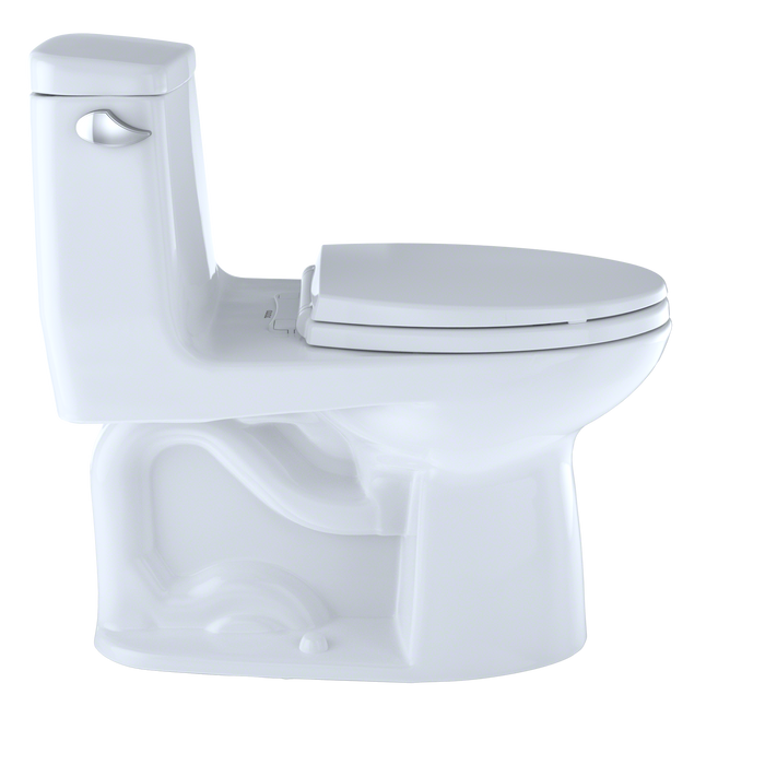 TOTO Eco UltraMax One Piece Elongated 1.28 GPF Toilet with E-Max Flush System - SoftClose Seat Included - Luxe Vanity & Tub