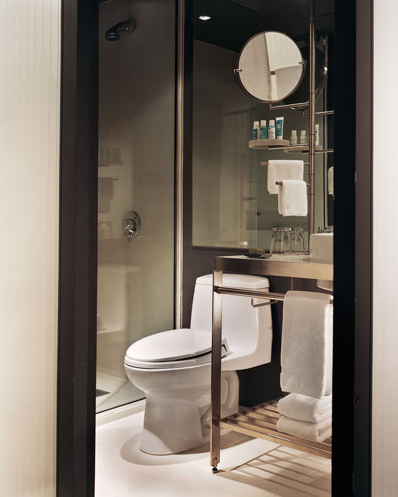 TOTO Eco UltraMax One Piece Elongated 1.28 GPF Toilet with E-Max Flush System - SoftClose Seat Included - Luxe Vanity & Tub