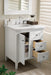 Palisades 30" Single Bathroom Vanity Single Bathroom Vanity James Martin Vanities Arctic Fall Solid Surface 