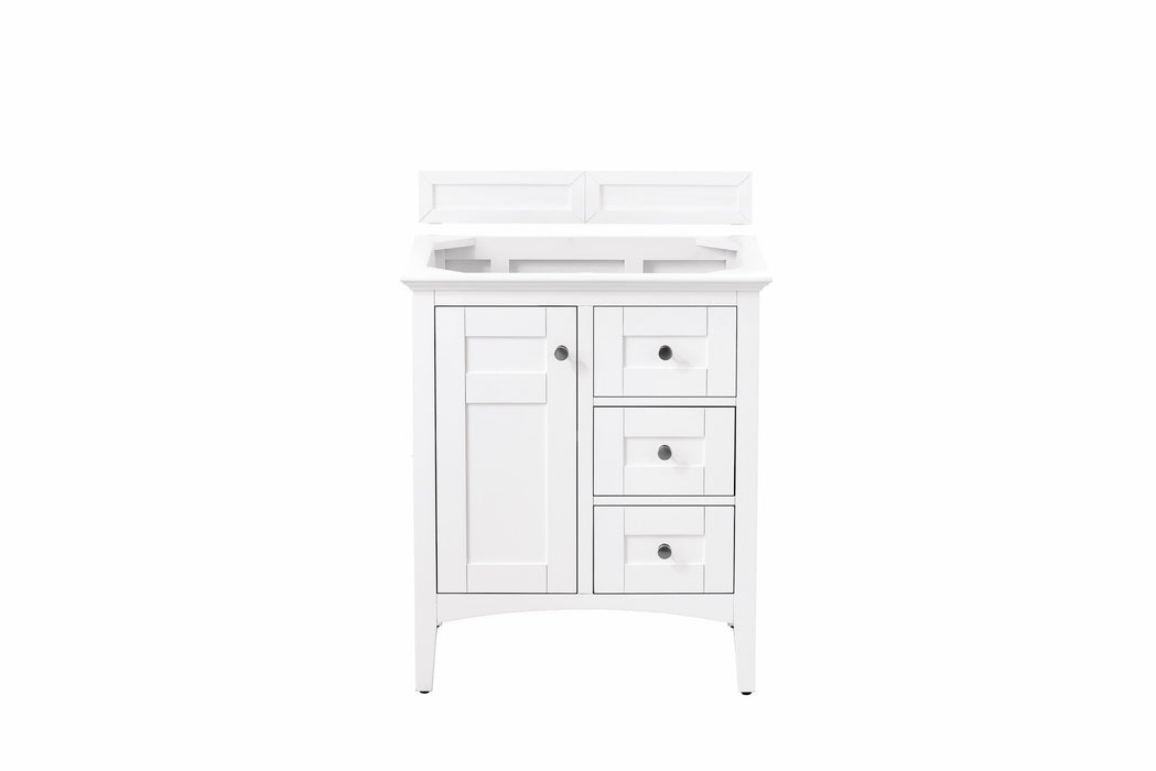 Palisades 30" Single Bathroom Vanity Single Bathroom Vanity James Martin Vanities Carrara White Marble 