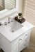 Palisades 30" Single Bathroom Vanity Single Bathroom Vanity James Martin Vanities Bright White Eternal Jasmine Quartz 