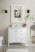 Palisades 36" Single Bathroom Vanity Single Bathroom Vanity James Martin Vanities Bright White Eternal Jasmine Quartz 