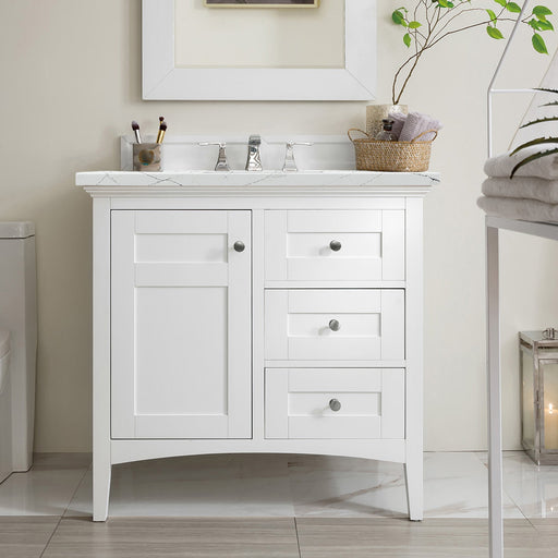 Palisades 36" Single Bathroom Vanity Single Bathroom Vanity James Martin Vanities Select Your Top 