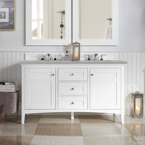 Palisades 60" Double Bathroom Vanity Single Bathroom Vanity James Martin Vanities Select Your Top 