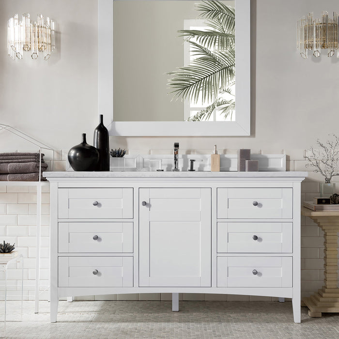 Palisades 60" Single Bathroom Vanity Single Bathroom Vanity James Martin Vanities Select Your Top 