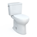 TOTO Drake 1.6 GPF Two Piece Elongated Chair Height Toilet with Left Hand Lever - Seat Included - Luxe Vanity & Tub