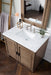 Portland 36" Single Bathroom Vanity Single Bathroom Vanity James Martin Vanities Victorian Silver Quartz 