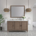 Portland 60" Single Bathroom Vanity in Whitewashed Walnut Single Bathroom Vanity James Martin Vanities Select Your Top 