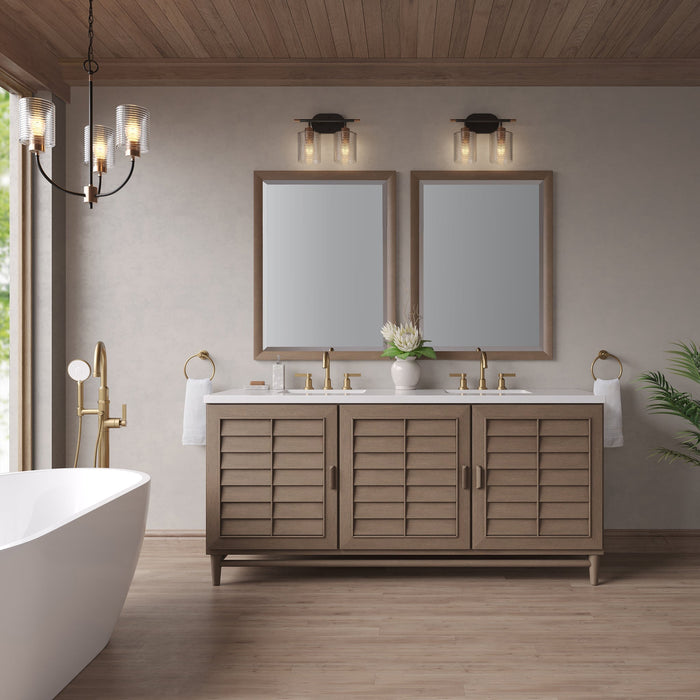 Portland 72" Double Bathroom Vanity Double bathroom Vanity James Martin Vanities 