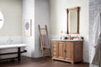 Providence 48" Single Bathroom Vanity in Driftwood Single Bathroom Vanity James Martin Vanities CharcoalSoapstone Quartz 