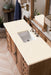 Providence 60" Single Bathroom Vanity in Driftwood Single Bathroom Vanity James Martin Vanities Eternal Serena Quartz 