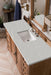 Providence 60" Single Bathroom Vanity in Driftwood Single Bathroom Vanity James Martin Vanities Eternal Jasmine Pearl Quartz 