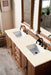 Providence 72" Double Bathroom Vanity Double bathroom Vanity James Martin Vanities Eternal Serena Quartz 