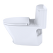 TOTO Nexus 1.28 GPF One Piece Elongated Chair Height Toilet with Tornado Flush Technology - Seat Included - Luxe Vanity & Tub