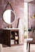 Alicante 24" Single Vanity, Mid-Century Acacia w/ White Glossy Composite Stone Top - Luxe Vanity & Tub