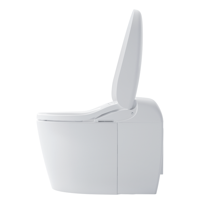 TOTO Neorest RS 0.8 / 1 GPF Dual Flush One Piece Elongated Chair Height Toilet with Integrated Smart Bidet Seat, Auto / Tornado Flush, PREMIST, and EWATER+ - Luxe Vanity & Tub