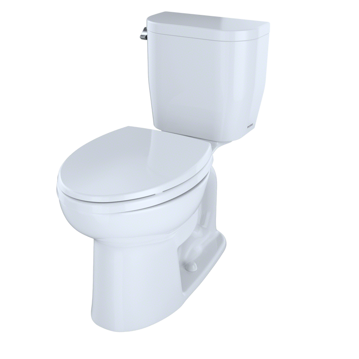 TOTO Entrada 1.28 GPF Two-Piece Elongated Toilet - without Seat - Luxe Vanity & Tub