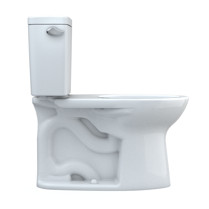 TOTO Drake 1.28 GPF Two Piece Elongated Toilet with Left Hand Lever - Luxe Vanity & Tub